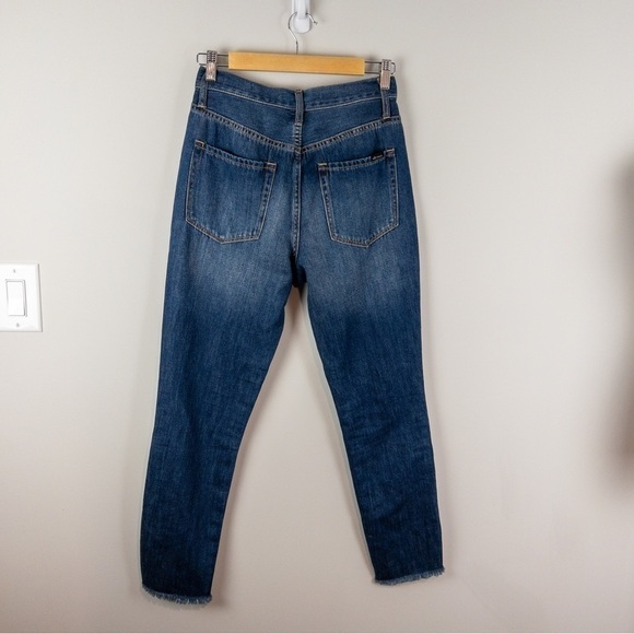 Ella Moss Womens Size 26 Vintage High Waist Jeans Waxwing NEW Distressed Blue - Picture 5 of 12